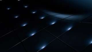 Dark room lights fence fishnets - a black floor free wallpaper