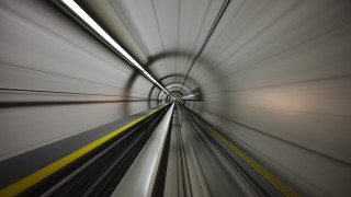 Tunnel train blurry precisionism tiltshift - a train free wallpaper