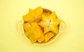 Bowl of fruit star yellow - fruit free wallpaper