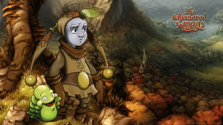 Cartoon character walking forest green - a forest free wallpaper for desktop