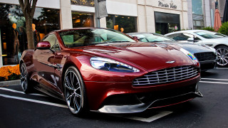 Red car parked next to 2 - david imms free wallpaper for desktop