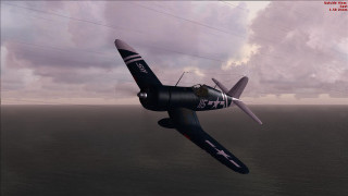 Small airplane cloudy sky ocean - carl eugen keel free wallpaper