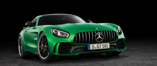 Green mercedes sports car digital - adam szentpétery free wallpaper