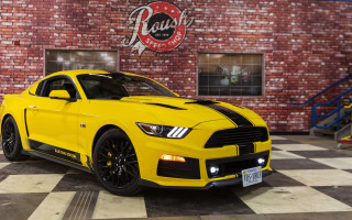 Yellow mustang checkered floor brick - a red brick wall free wallpaper