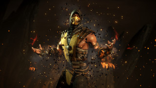 Fire hero embers explosion solo - his hands out in the air free wallpaper