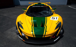 Yellow green sports car aurora - andrew allan free wallpaper