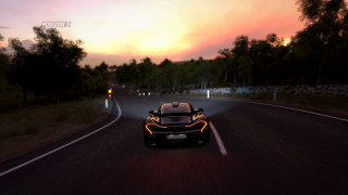 Car sunset road trees nature - the road free wallpaper