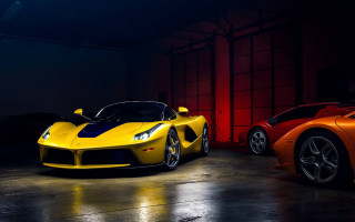 Two sports cars red light - two sports car free wallpaper