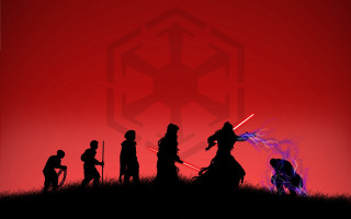 Star wars sots art concept - top of a grass free wallpaper