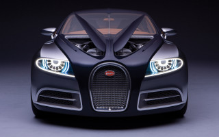Bugatti lights dark room black - its light free wallpaper