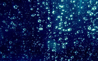 Blue bubbles underwater holography microscopic - bubble of water free wallpaper