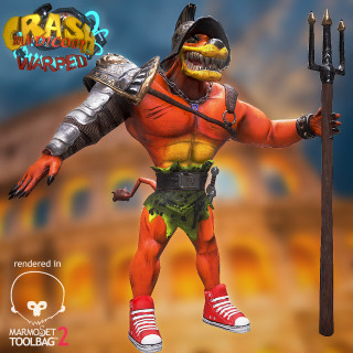 Cartoon character hammer helmet stick - 3 d model free wallpaper for tablet