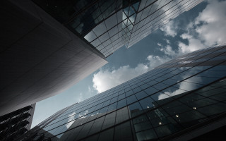 Building stop sign clouds modular - architecture free wallpaper for desktop