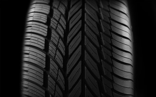 Tire closeup black background white 2 - flat free wallpaper for desktop
