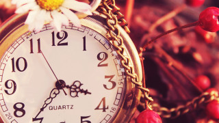 Clock chain flower alice prin - a chain free wallpaper