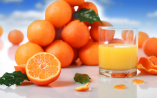 Orange juice glass orange pile - orange juice next free wallpaper