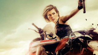 Woman motorcycle gun sky clouds - a woman holding free wallpaper