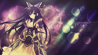 Anime girl cat ears outfit 2 - bubble free wallpaper for desktop