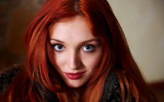 Redhair blueeyes portrait elizabeth polunin - preraphaelitism free wallpaper