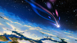 Space station shooting star earth - shooting free wallpaper