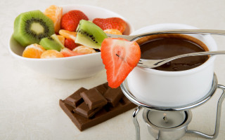 Bowl fruit chocolate table spoon - rasquache free wallpaper