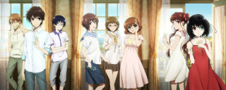 Group people standing window curtains - a window free wallpaper for desktop