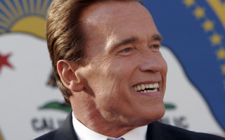 Smiling man suit tie flag - a flag in the background free wallpaper