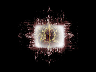 Fire head biomechanical magic giant - black arts movement free wallpaper