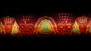 Masks black background reflection group - dmt free wallpaper