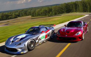 Cars driving hillside trees clouds - two car free wallpaper