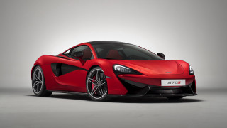 Red sports car studio rendering 5 - a studio photo free wallpaper