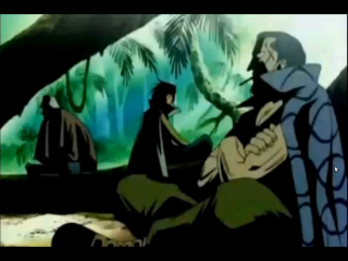 Cartoon man cave standing next - a cave free wallpaper