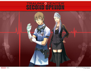 Anime couple red background standing - dr. atl free wallpaper for desktop