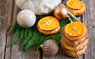 Orange slices food yarn plate - art informel free wallpaper for desktop