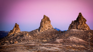 Desert rocks purple sky land - betye saar free wallpaper