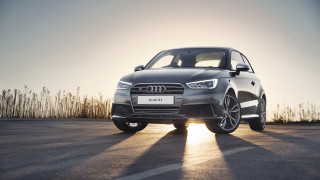 Grey car parking lot sunshine - a grey car free wallpaper