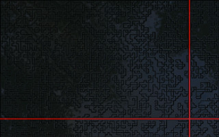 Red line rectangle fractal girl - mandelbrot fractal free wallpaper