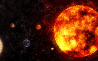 Solar system black hole space - a solar system free wallpaper