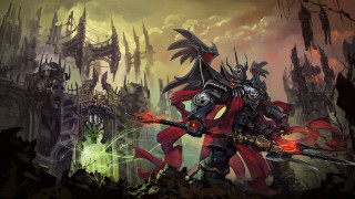 Dark city fantasy hero sword - a dark city free wallpaper