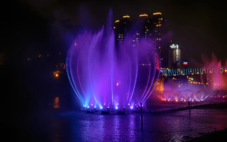 Cherryl fountain city night lights - cherryl fountain free wallpaper