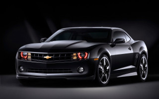 Black camaro digital rendering spotlight - spotlight free wallpaper