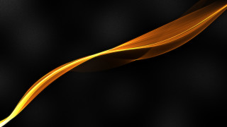 Black background yellow wave abstract - image free wallpaper for desktop