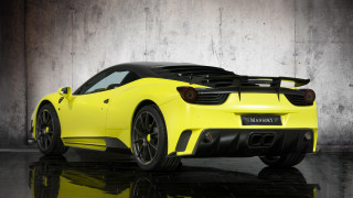 Yellow sports car garage farid - a garage free wallpaper