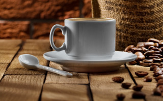 Coffee spoon burlocks beans 3d 2 - product photography free wallpaper