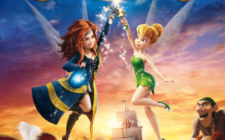 Fairy girls flying star man - a wand free wallpaper