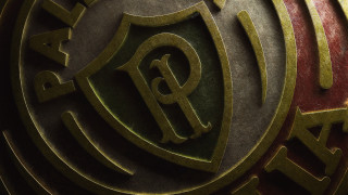 Metal plate logo stripe portrait - the edge free wallpaper