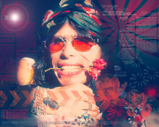 Woman flower mouth bandana red - alice mason free wallpaper