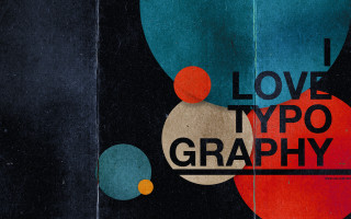 I love typo graphy black - graphic design free wallpaper