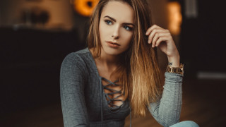 Eszter mattioni blonde blue eyes 4 - a floor free wallpaper