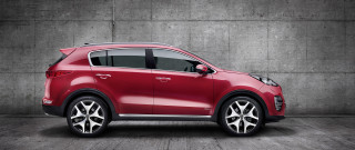 Red car concrete wall black - a wall behind free wallpaper